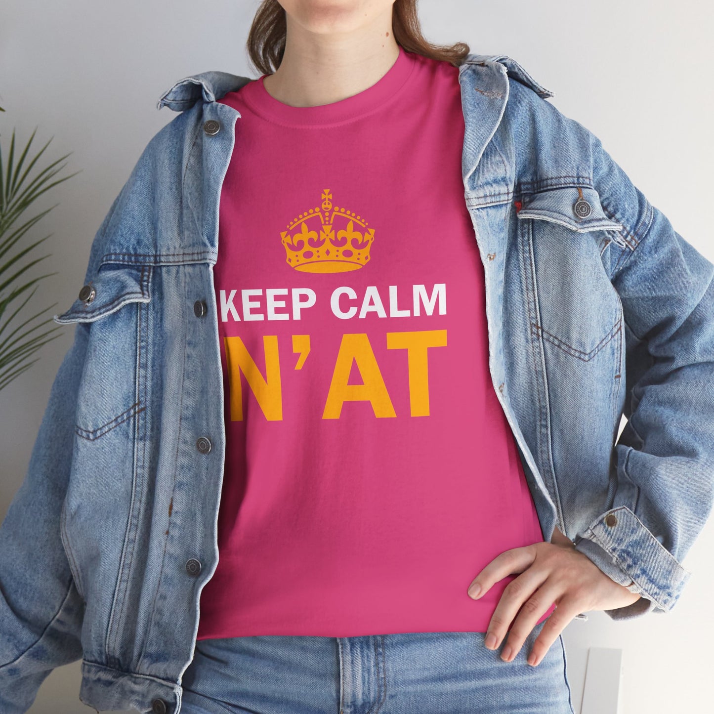 Keep Calm Nat T-Shirt | Pittsburghese Shirt | Funny Yinzer Tee | PGH Slang Shirt | Pittsburgh Gift