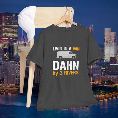 Livin in a Van Down by 3 Rivers Shirt | Pittsburgh 3 Rivers Tee | Funny Yinzer SNL-Inspired Humor