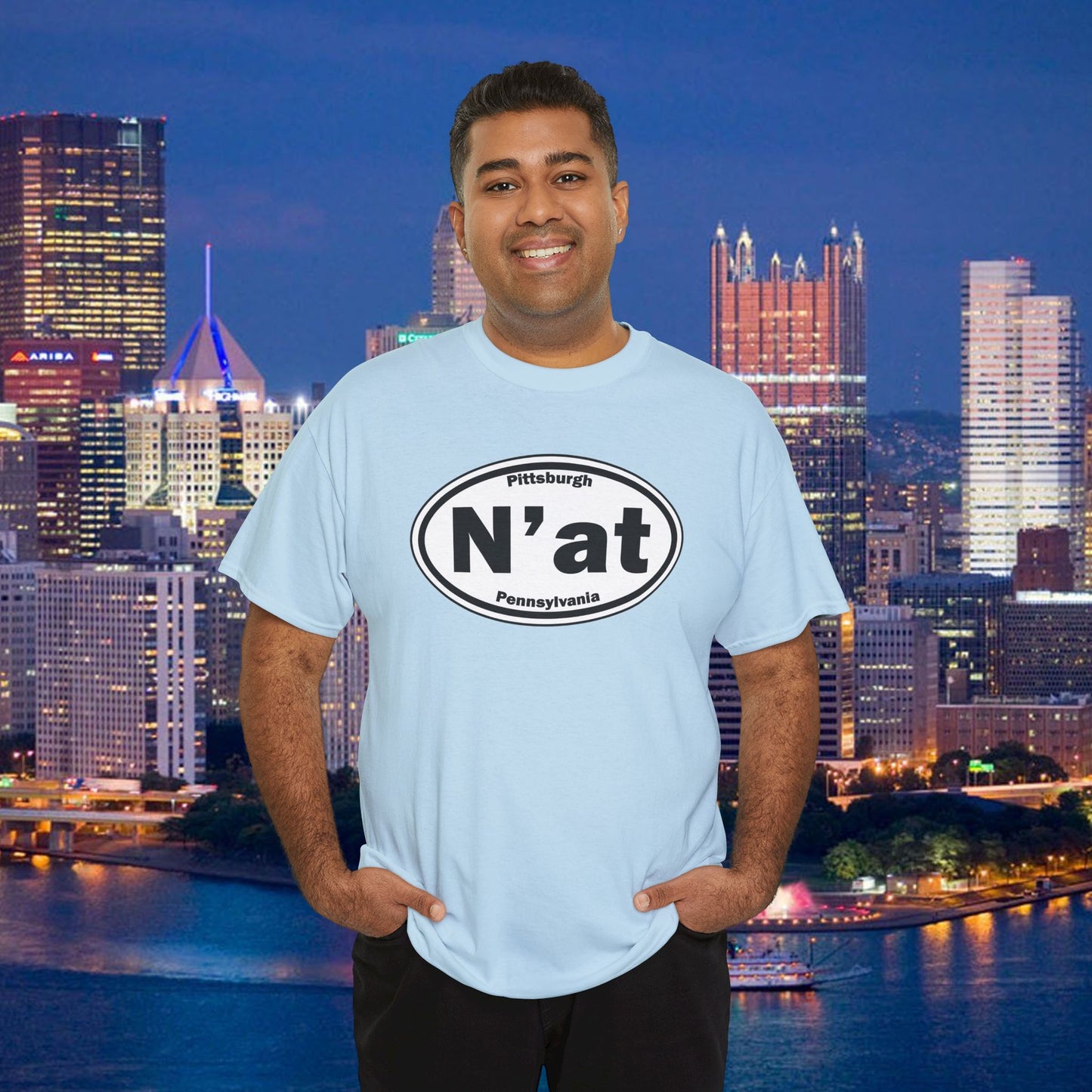 N at Shirt | Pittsburghese T-Shirt | Yinzer Slang Tee | Pittsburgh Pride Graphic Tee | Steel City Humor