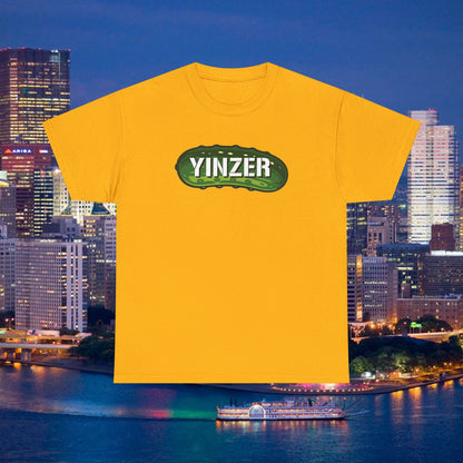 YINZER Pickle Shirt | Pittsburghese Pickle Graphic Tee | Funny PGH Pride Gift | Steel City Humor