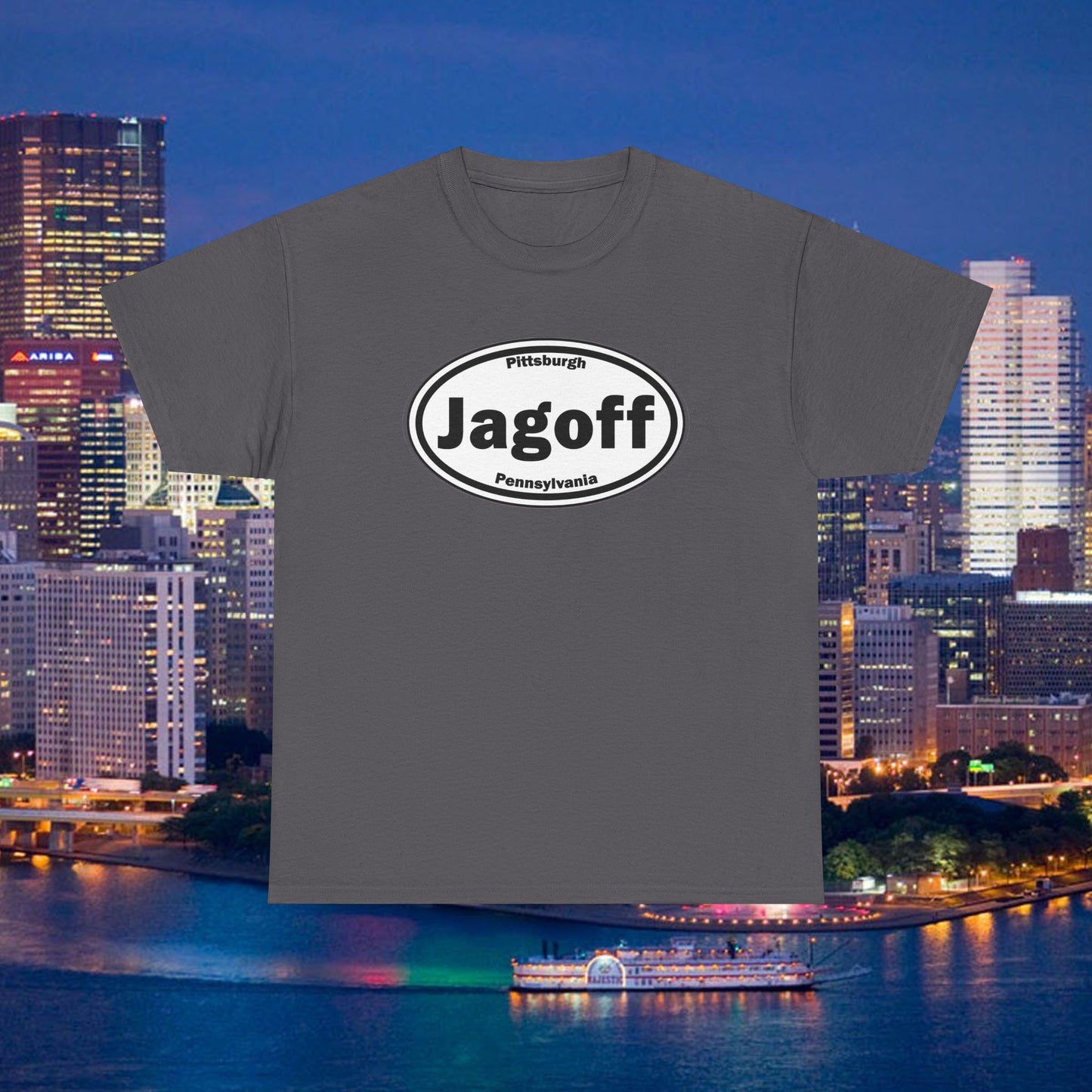 Jagoff Shirt | Pittsburghese T-Shirt | Yinzer Slang Tee | Pittsburgh Pride Graphic Tee | Steel City Humor