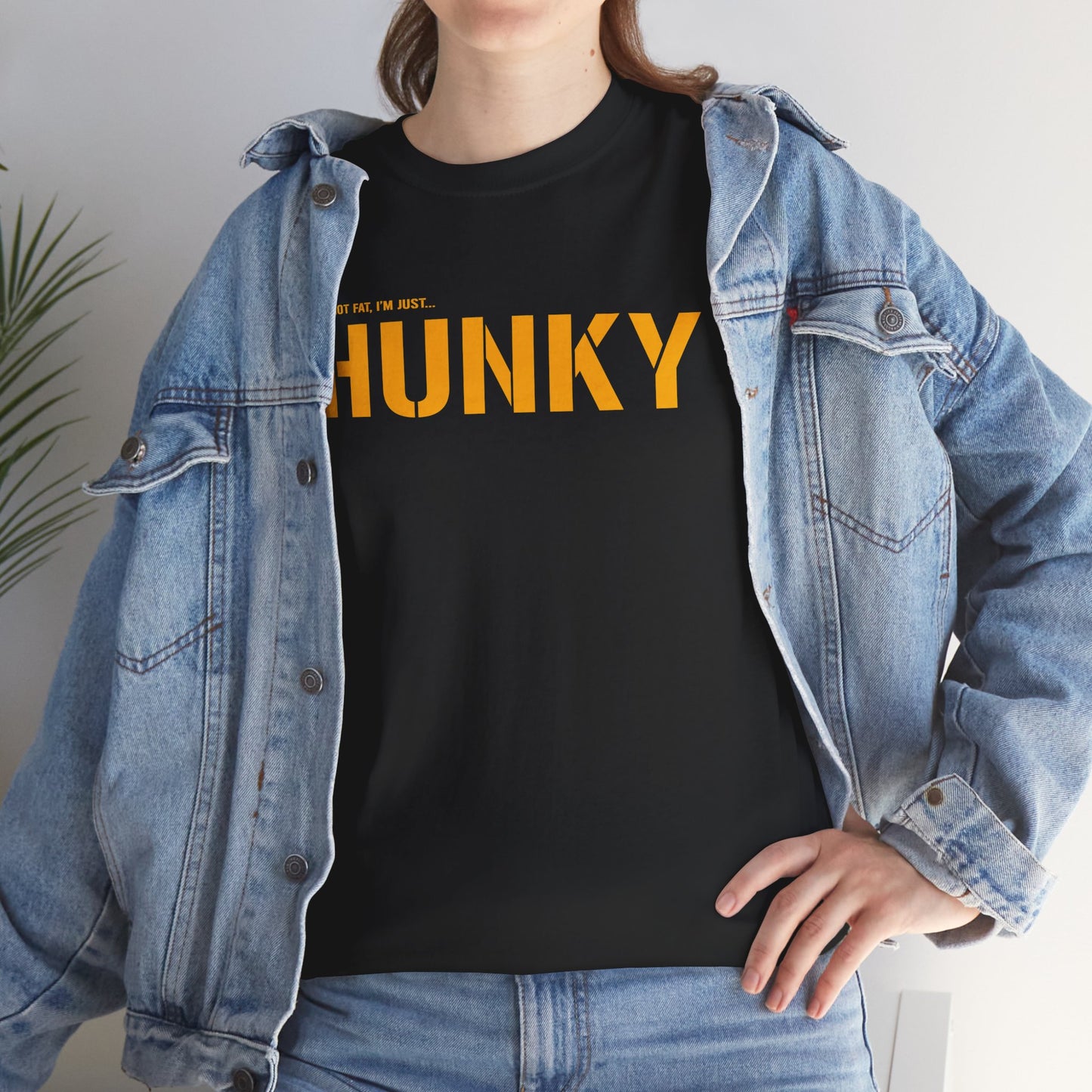 HUNKY T-Shirt | Pittsburghese Yinzer Humor Tee | Funny PGH Shirt | Steel City Pride Graphic | Pittsburgh Gift