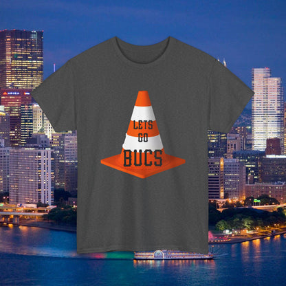 Lets Go Bucs Traffic Cone Shirt, Pittsburgh Pirates Fan Tee, Lucky Cone Baseball Shirt, Pittsburgh Baseball Graphic T Shirt