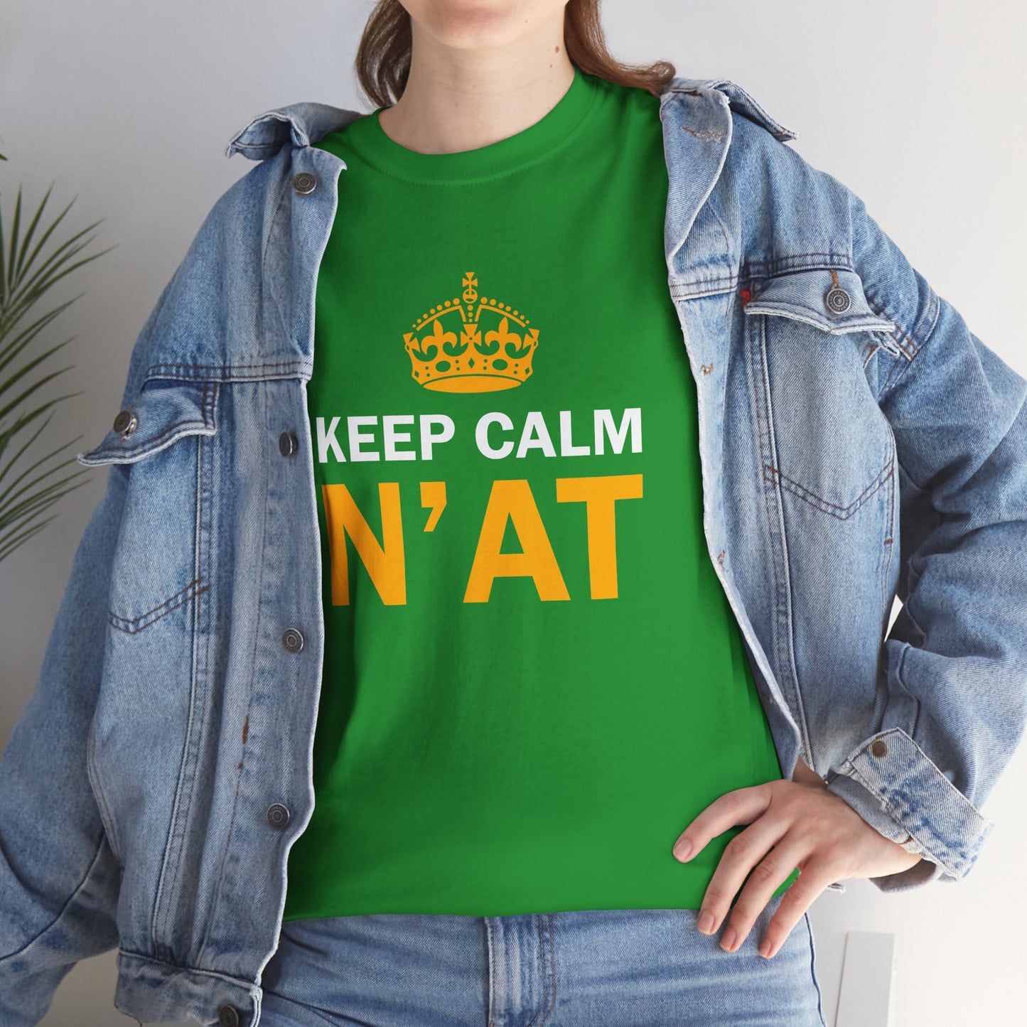 Keep Calm Nat T-Shirt | Pittsburghese Shirt | Funny Yinzer Tee | PGH Slang Shirt | Pittsburgh Gift