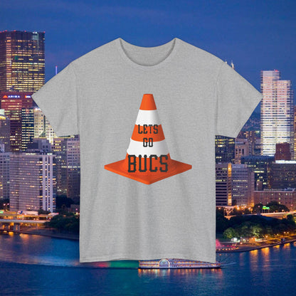 Lets Go Bucs Traffic Cone Shirt, Pittsburgh Pirates Fan Tee, Lucky Cone Baseball Shirt, Pittsburgh Baseball Graphic T Shirt