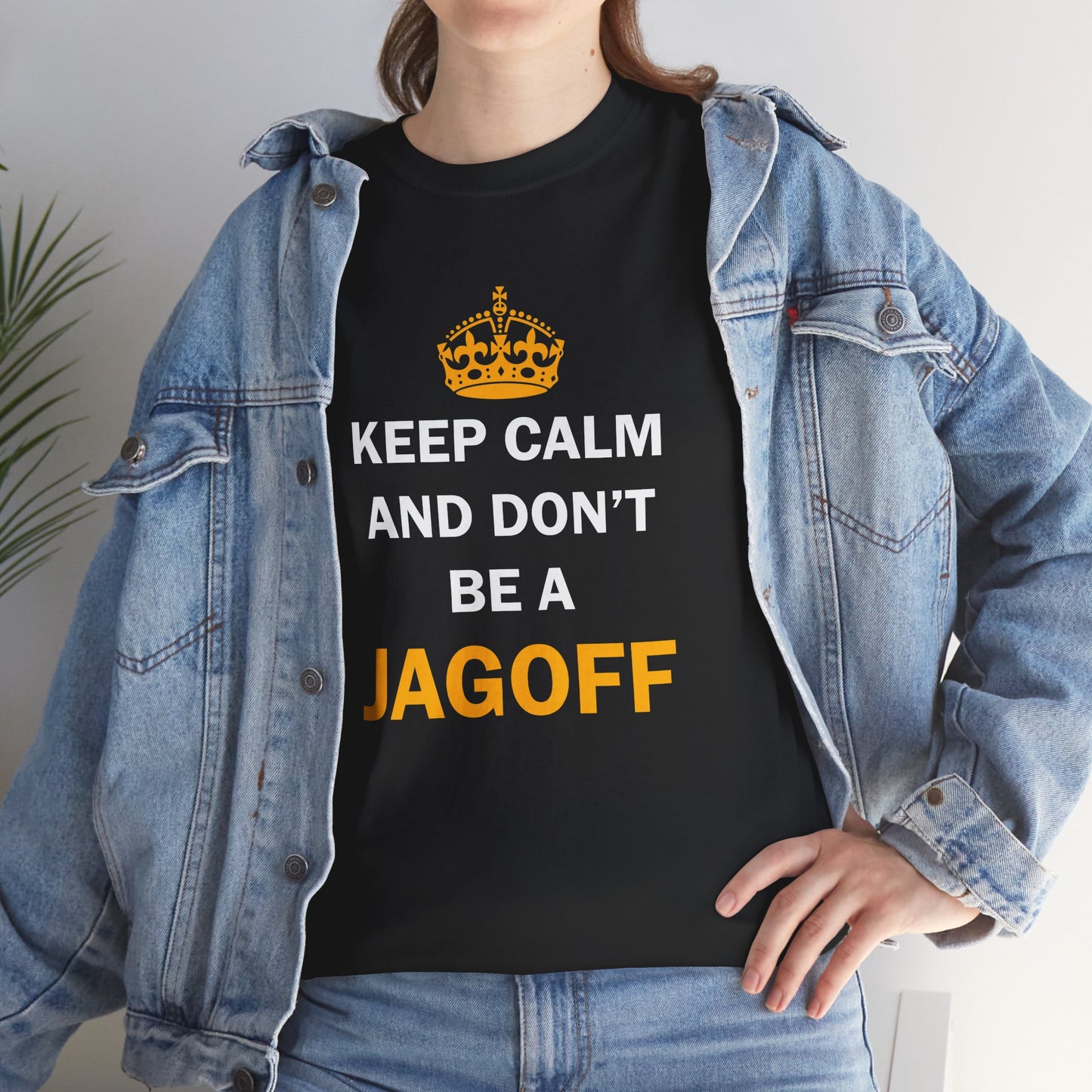 Keep Calm and Dont Be a Jagoff T-Shirt | Funny Pittsburghese Shirt | Yinzer Humor PGH Tee | Pittsburgh Gift