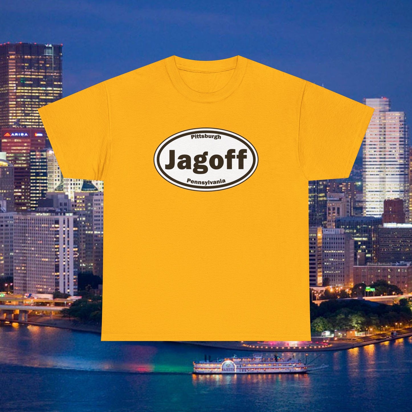 Jagoff Shirt | Pittsburghese T-Shirt | Yinzer Slang Tee | Pittsburgh Pride Graphic Tee | Steel City Humor