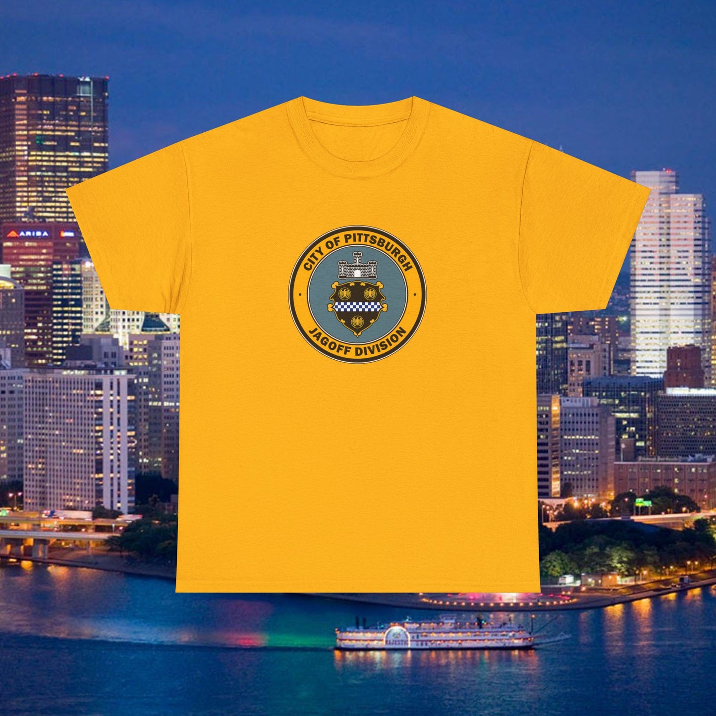 Jagoff Division T-Shirt Pittsburgh | Funny PGH Tee | Yinzer Shirt | Steel City Gift | Pittsburghese