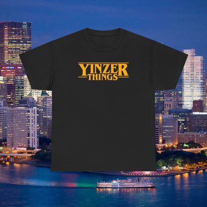 Yinzer Things T-Shirt | Pittsburgh Parody Tee | Stranger Things Inspired | PGH Humor Shirt | Steel City Gift