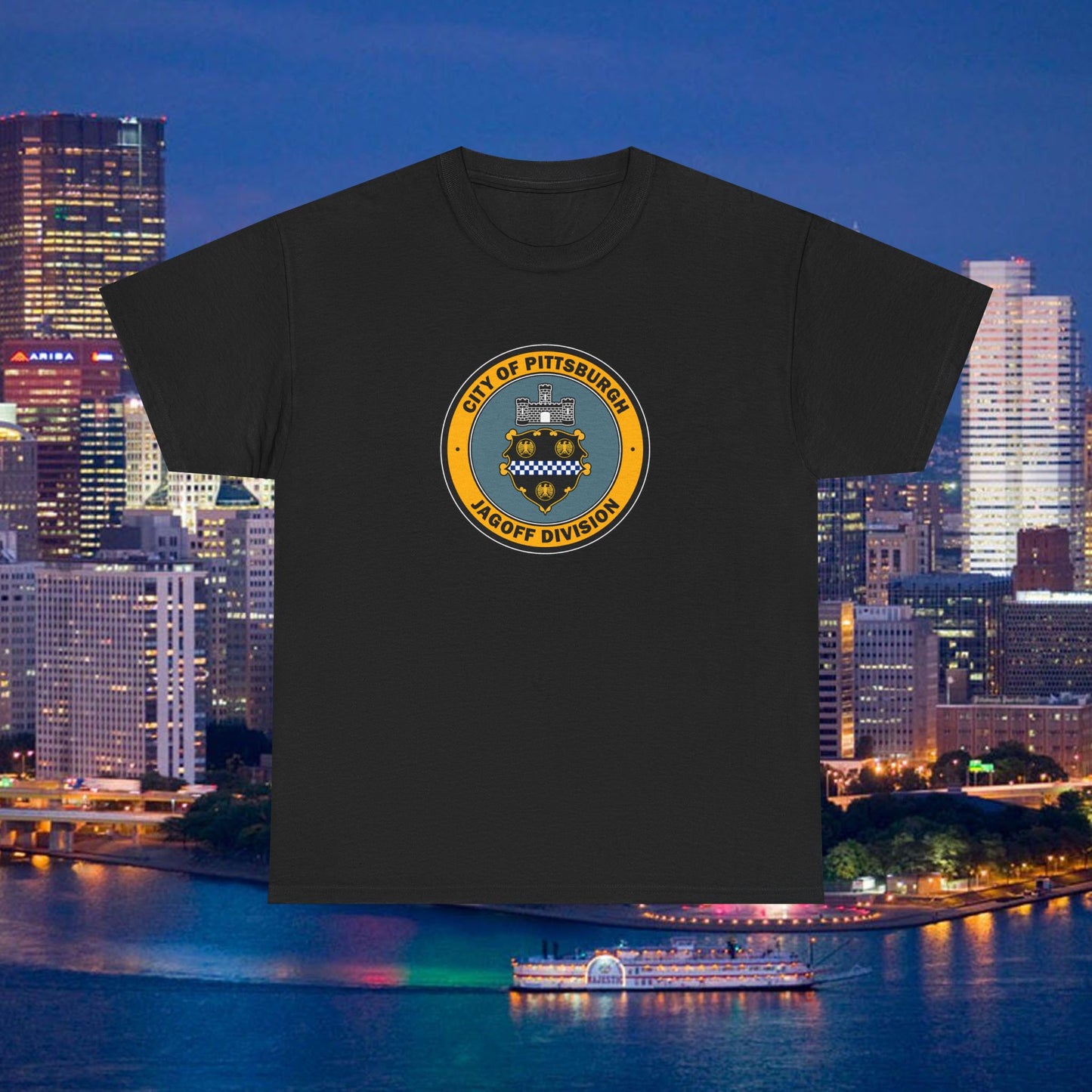Jagoff Division T-Shirt Pittsburgh | Funny PGH Tee | Yinzer Shirt | Steel City Gift | Pittsburghese