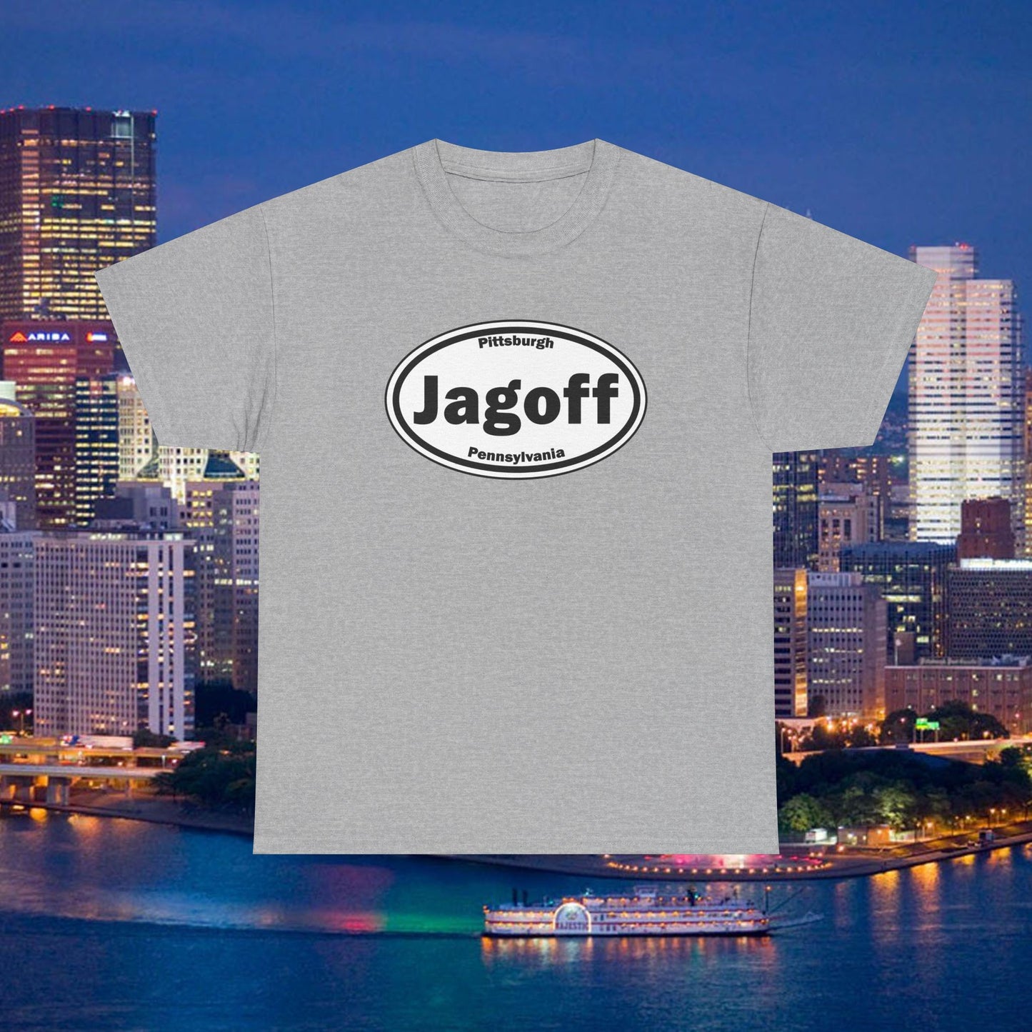 Jagoff Shirt | Pittsburghese T-Shirt | Yinzer Slang Tee | Pittsburgh Pride Graphic Tee | Steel City Humor