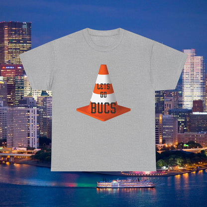 Lets Go Bucs Traffic Cone Shirt, Pittsburgh Pirates Fan Tee, Lucky Cone Baseball Shirt, Pittsburgh Baseball Graphic T Shirt