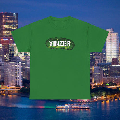 YINZER Pickle Shirt | Pittsburghese Pickle Graphic Tee | Funny PGH Pride Gift | Steel City Humor