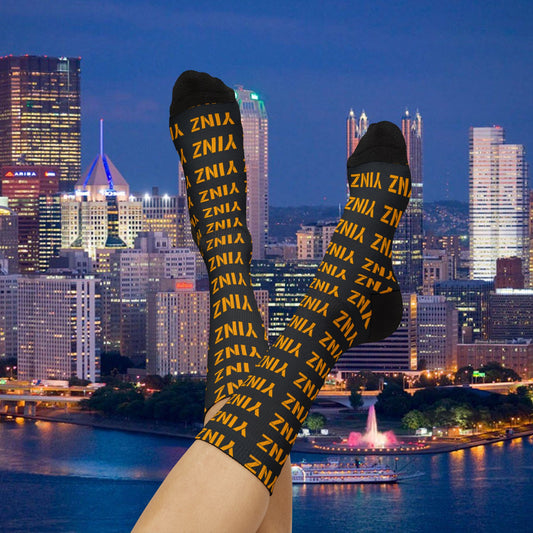 YINZ Socks Pittsburghese Socks | Yinzer Gift | Pittsburgh Socks | Funny Steel City Socks | Unisex Crew Socks