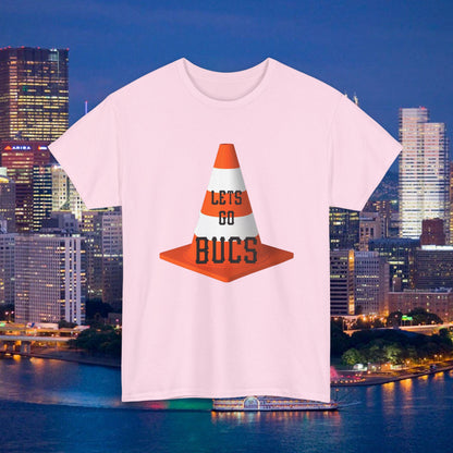 Lets Go Bucs Traffic Cone Shirt, Pittsburgh Pirates Fan Tee, Lucky Cone Baseball Shirt, Pittsburgh Baseball Graphic T Shirt