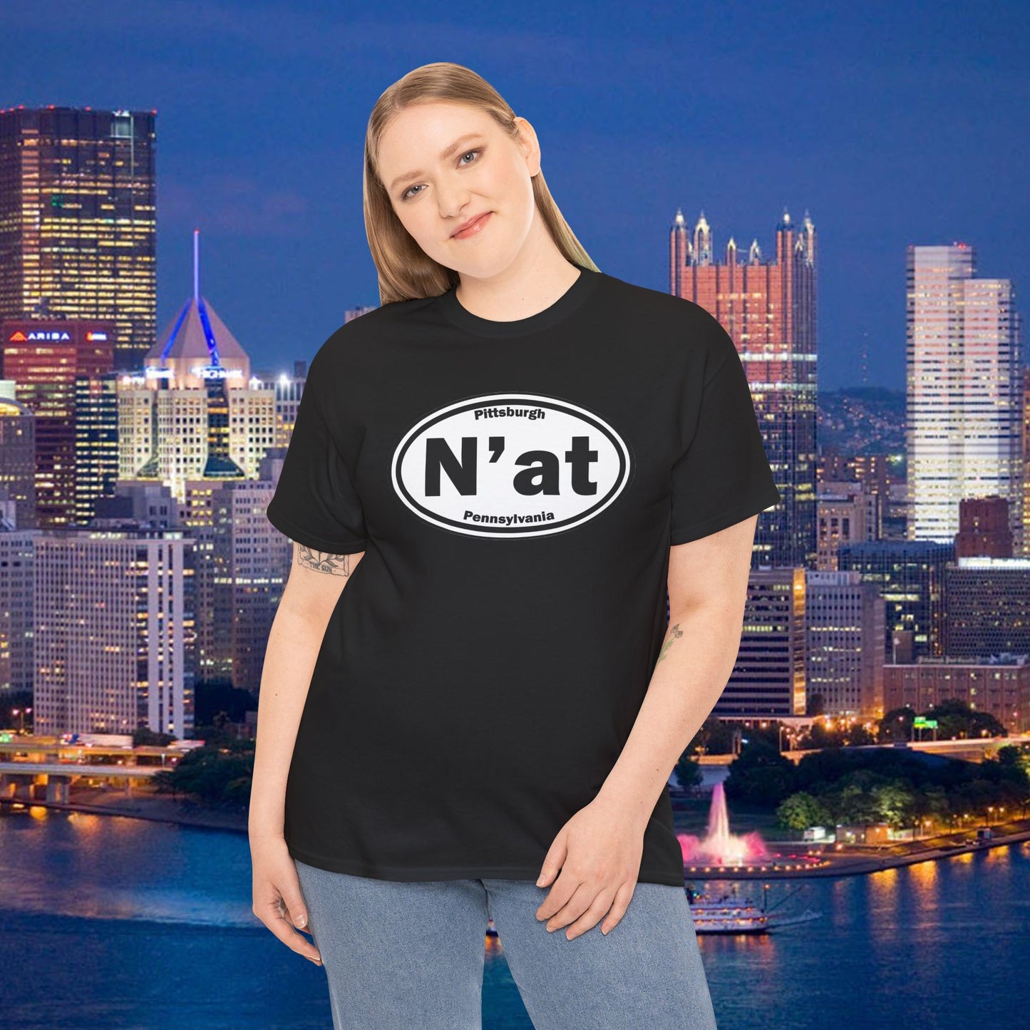 N at Shirt | Pittsburghese T-Shirt | Yinzer Slang Tee | Pittsburgh Pride Graphic Tee | Steel City Humor