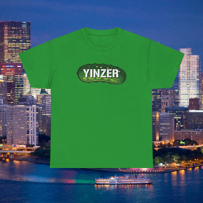 YINZER Pickle Shirt | Pittsburghese Pickle Graphic Tee | Funny PGH Pride Gift | Steel City Humor