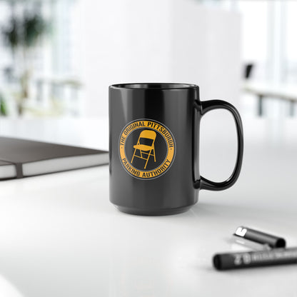 Pittsburgh Parking Authority 15oz Coffee Mug : Original Pittsburgh Parking Authority Chair Emblem | Funny Yinzer Coffee Mug | Steel City Gift