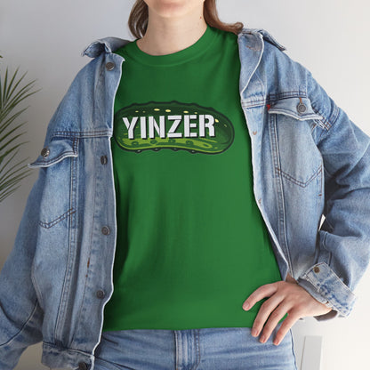 YINZER Pickle Shirt | Pittsburghese Pickle Graphic Tee | Funny PGH Pride Gift | Steel City Humor