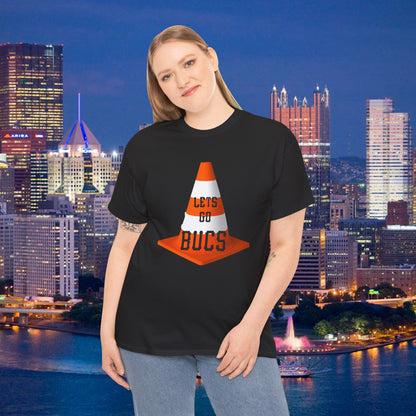 Lets Go Bucs Traffic Cone Shirt, Pittsburgh Pirates Fan Tee, Lucky Cone Baseball Shirt, Pittsburgh Baseball Graphic T Shirt