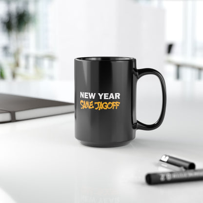New Year Same Jagoff 15 oz Coffee Mug | Pittsburghese Mug | Funny Pittsburgh Coffee Cup | Yinzer Humor Gift