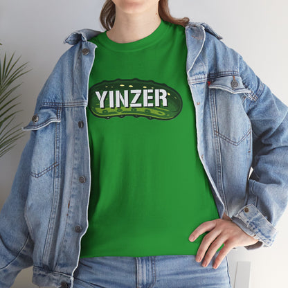 YINZER Pickle Shirt | Pittsburghese Pickle Graphic Tee | Funny PGH Pride Gift | Steel City Humor