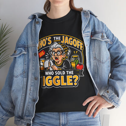 Who Sold the Iggle T-Shirt, Pittsburgh Jagoff Shirt, Funny Yinzer Grocery Tee, Pittsburghese Humor Gift, Black and Gold Local Shirt