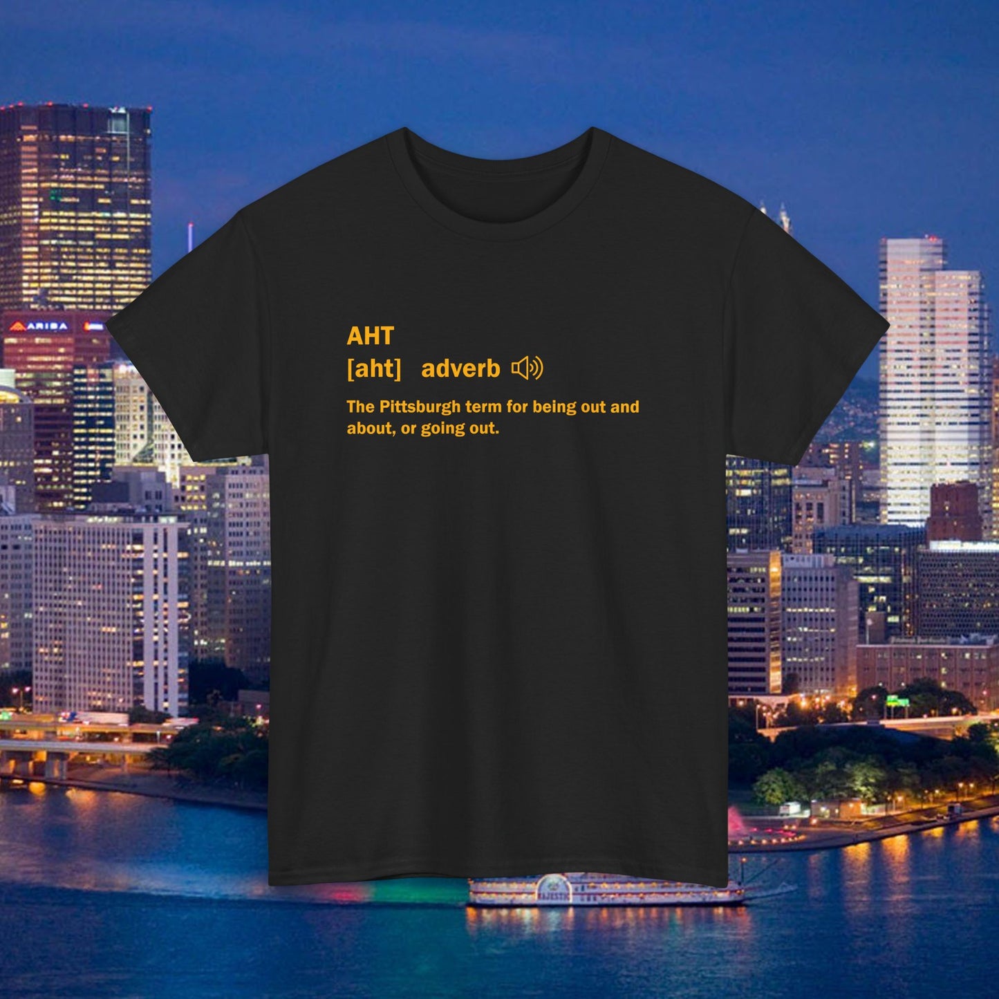 Aht Pittsburghese Definition Shirt, Funny Yinzer T Shirt, Pittsburgh Slang Tee, Go Aht Graphic Shirt, Pittsburgh Gift