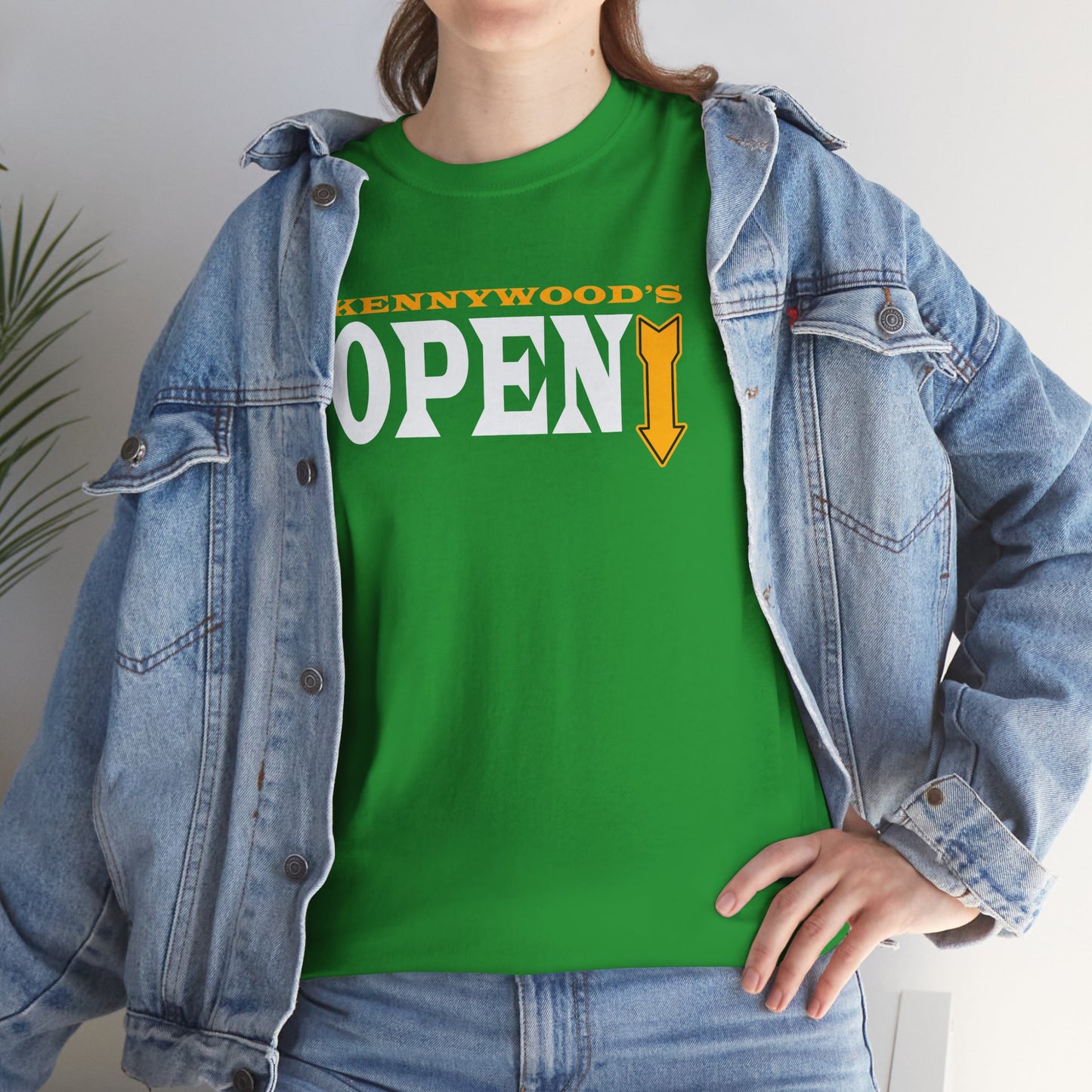 Kennywoods Open Shirt | Funny Pittsburghese Tee | Yinzer Slang Zippers Down Joke | Pittsburgh Humor