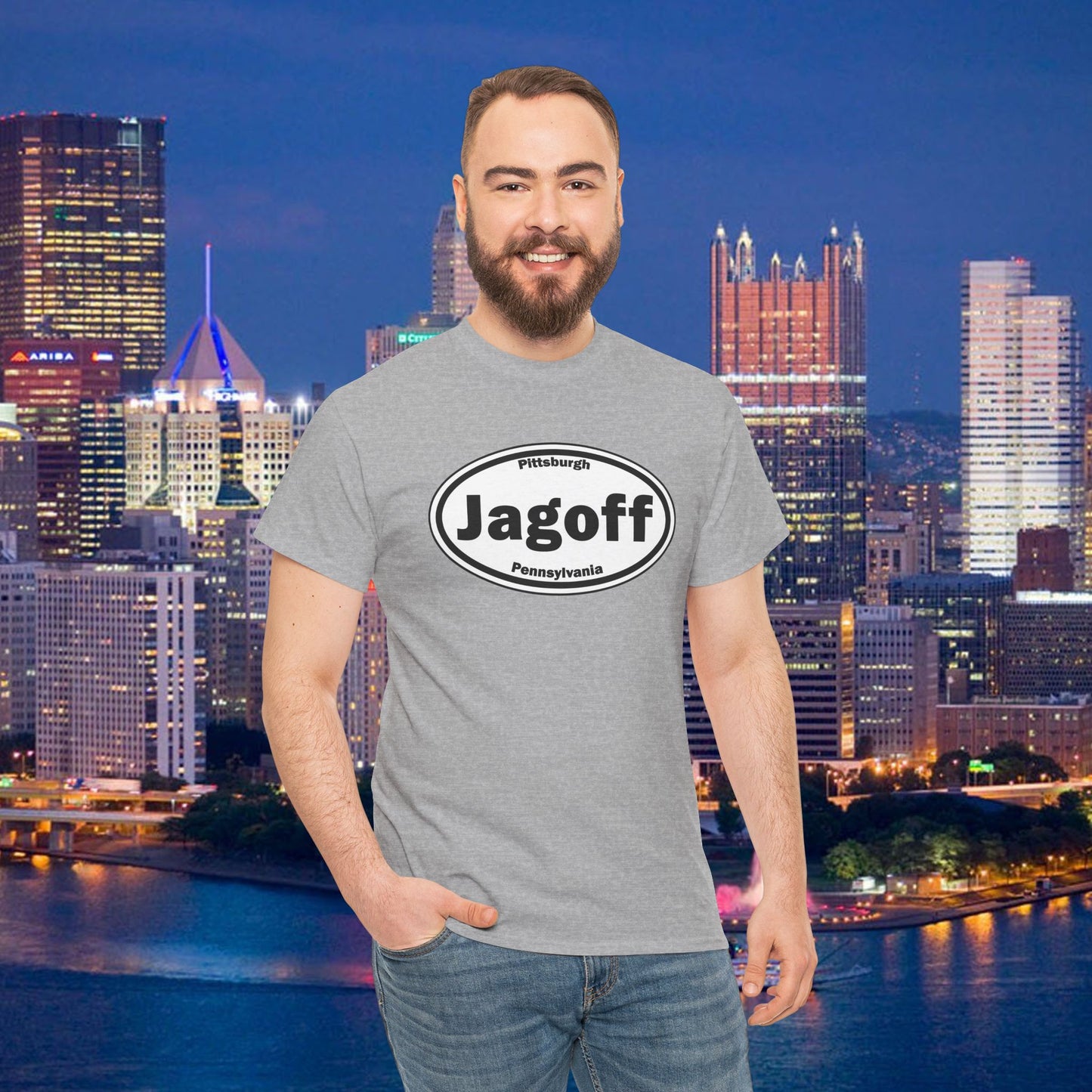 Jagoff Shirt | Pittsburghese T-Shirt | Yinzer Slang Tee | Pittsburgh Pride Graphic Tee | Steel City Humor