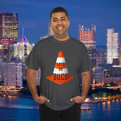 Lets Go Bucs Traffic Cone Shirt, Pittsburgh Pirates Fan Tee, Lucky Cone Baseball Shirt, Pittsburgh Baseball Graphic T Shirt