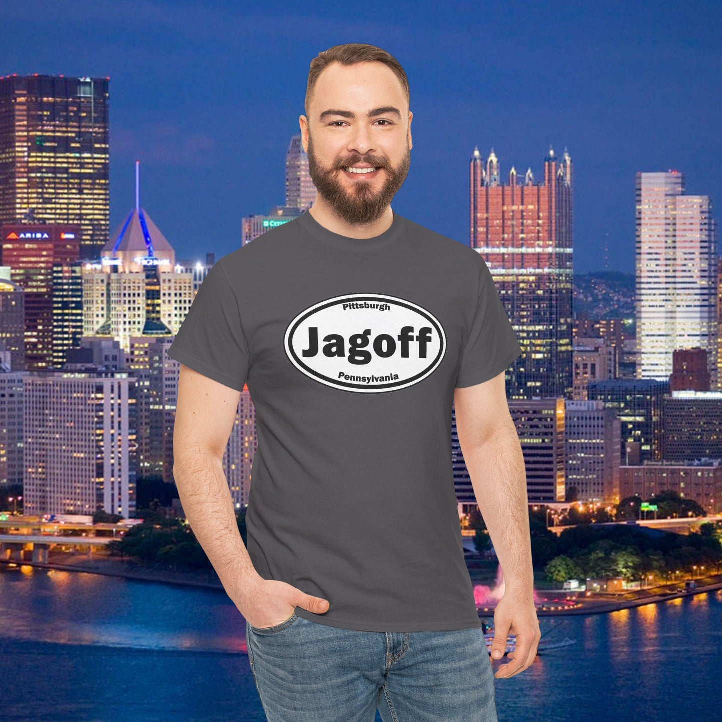 Jagoff Shirt | Pittsburghese T-Shirt | Yinzer Slang Tee | Pittsburgh Pride Graphic Tee | Steel City Humor