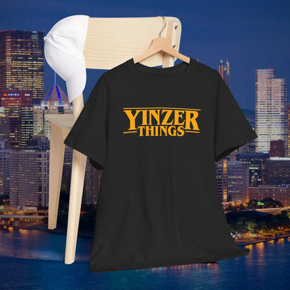 Yinzer Things T-Shirt | Pittsburgh Parody Tee | Stranger Things Inspired | PGH Humor Shirt | Steel City Gift