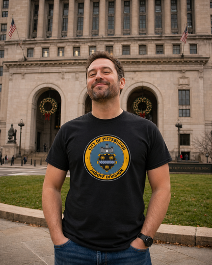 Jagoff Division T-Shirt Pittsburgh | Funny PGH Tee | Yinzer Shirt | Steel City Gift | Pittsburghese