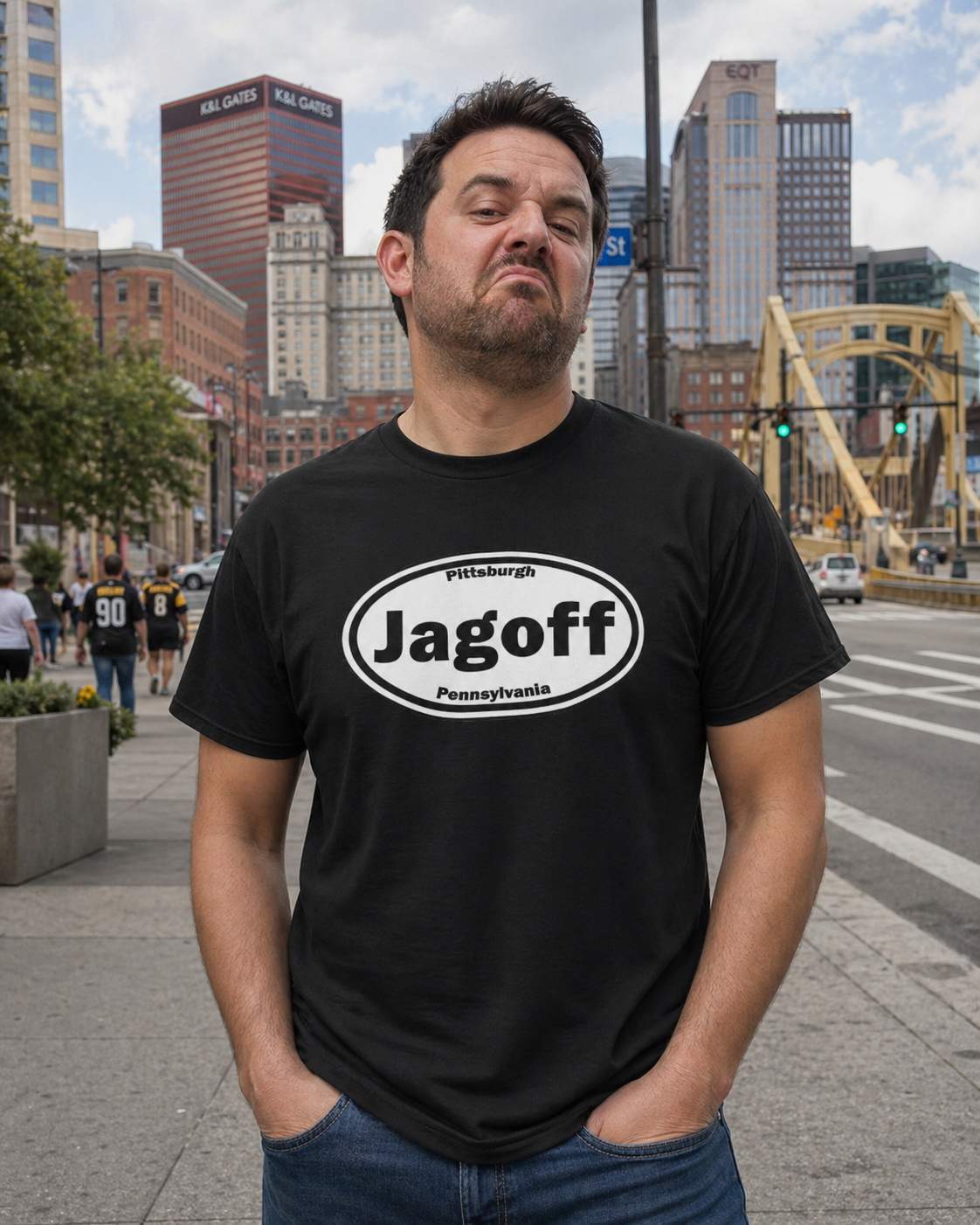 Jagoff Shirt | Pittsburghese T-Shirt | Yinzer Slang Tee | Pittsburgh Pride Graphic Tee | Steel City Humor