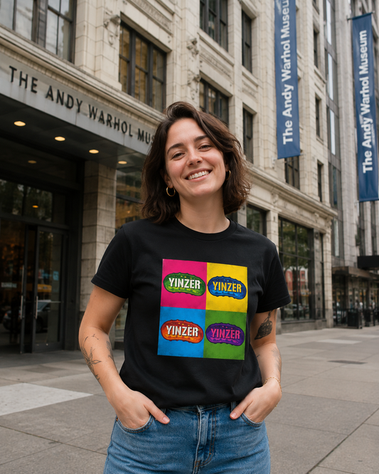 Yinzer Pickle Pop Art T-Shirt, Pittsburgh Pickle Fest Shirt, Funny Yinzer Tee, Screen Print Style Pickle Graphic Shirt