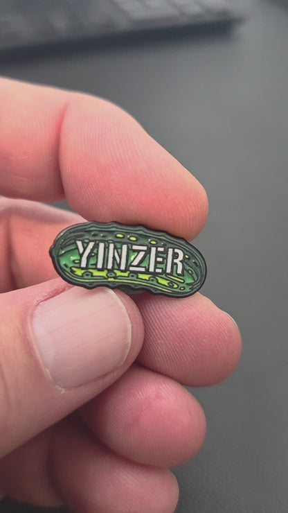 Yinzer Pickle Pin for Your Hat or Lapel